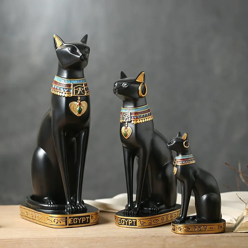 Купить египетскую кошку. Статуэтка Бастет Египетская. Бастет статуэтка Египет. Бастет богиня Египта статуэтка. Баст Египетская статуэтка.