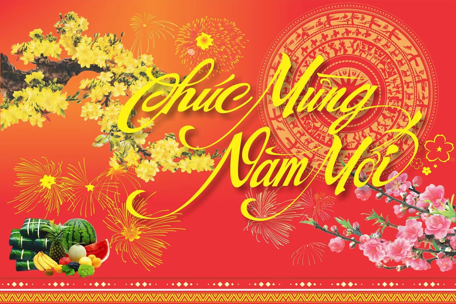 Chuc mung nam moi открытки. Chúc mung nam moi. Поздравление с вьетнамским новым годом. Chuc mung nam moi 2022. День тет