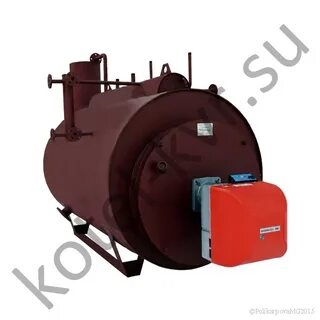 Паровой котел на твердом топливе