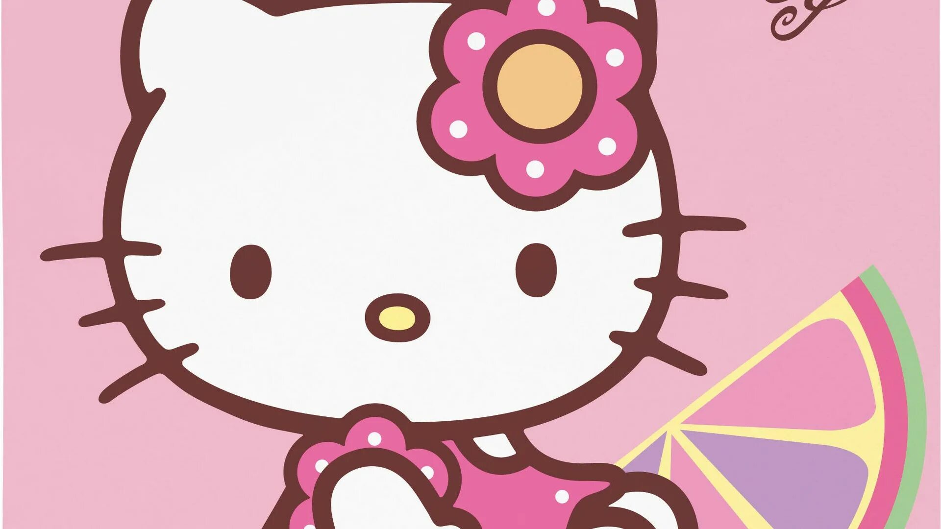 Экран hello kitty