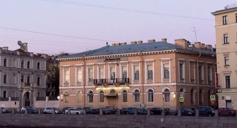 Набережная реки фонтанки 2 санкт петербург