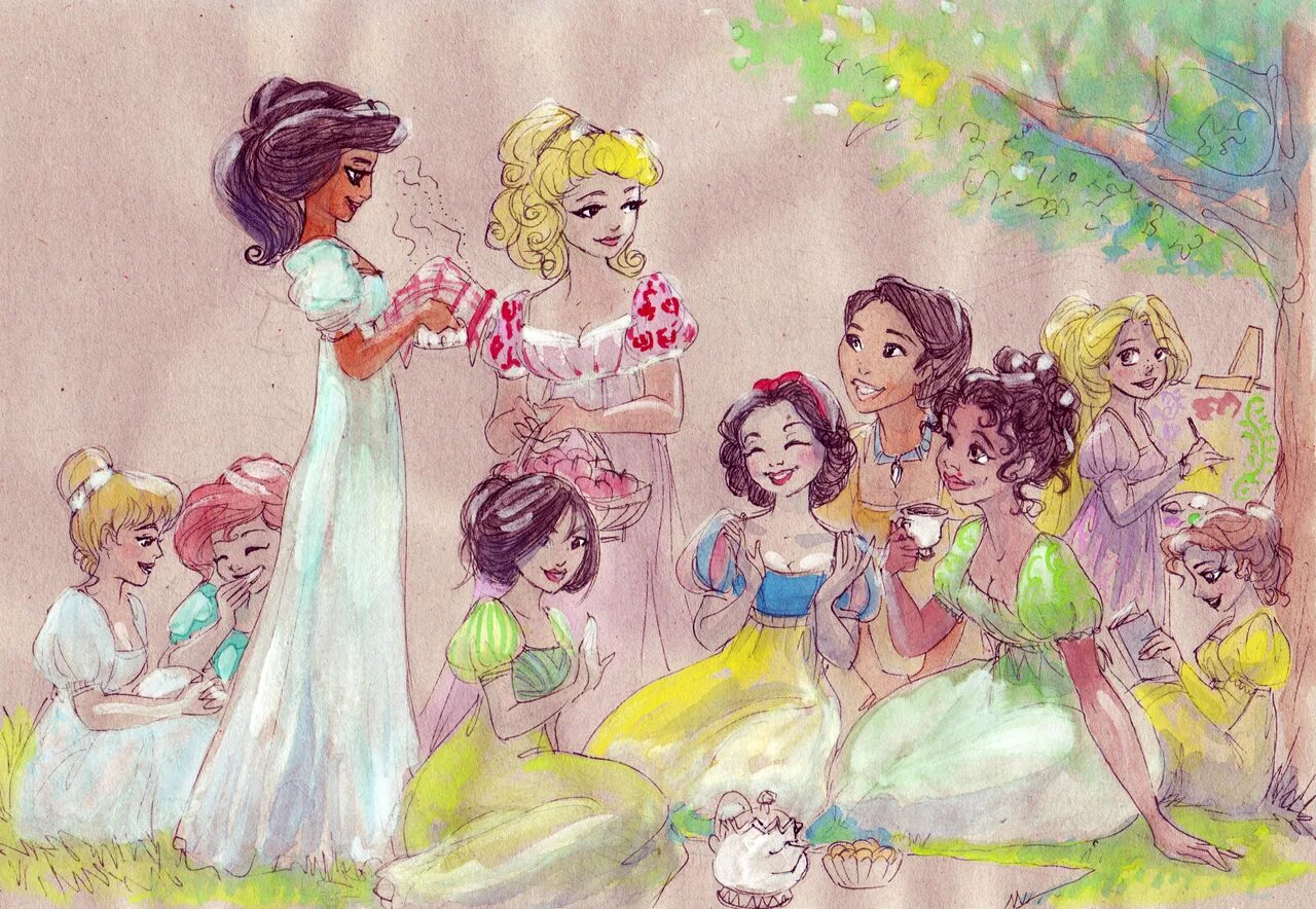 Дети принцесс диснея. Принцессы Диснея. Диснеевские принцессы картинки. Три принцессы. Красивые рисунки принцесс.