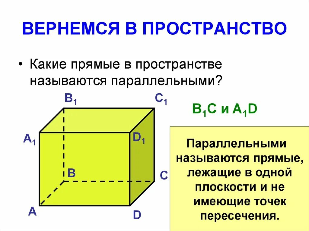 Параллельные прямые в пространстве определение. Прямые в пространстве. параллельность прямых в пространстве. какие прямые в пространстве. какие прямые называются параллельными.