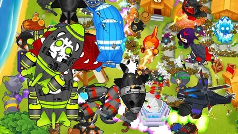 Balloon tower defense