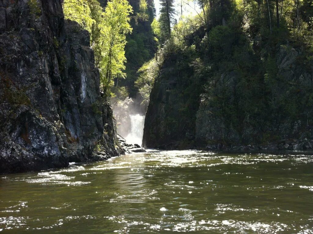 Водопады на телецком