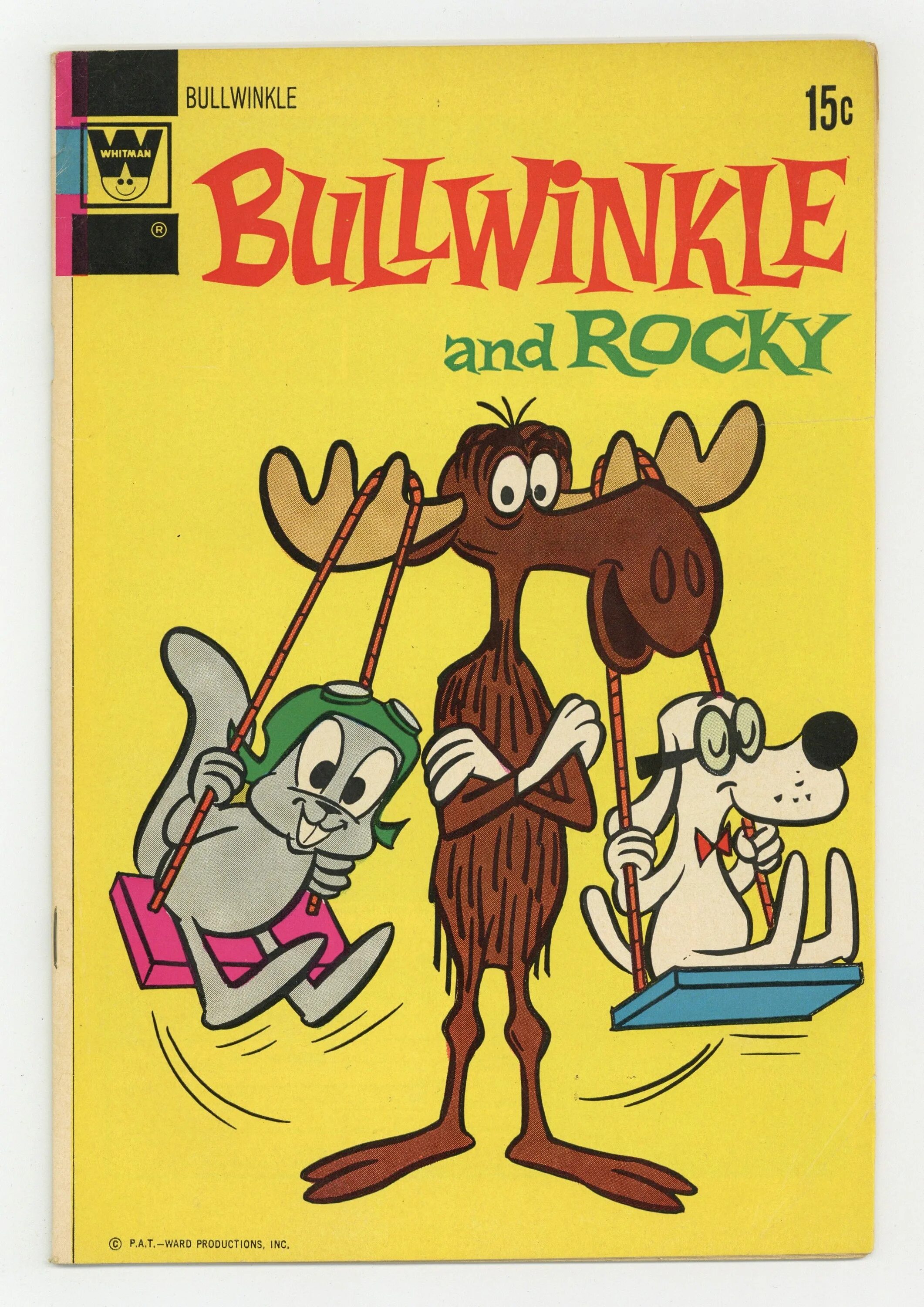 Лось бульвинкль. Рокки и Бульвинкль. Rocky and Bullwinkle сега обложка.