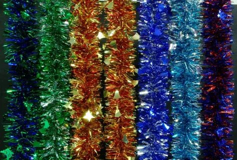 Украшения из дождика