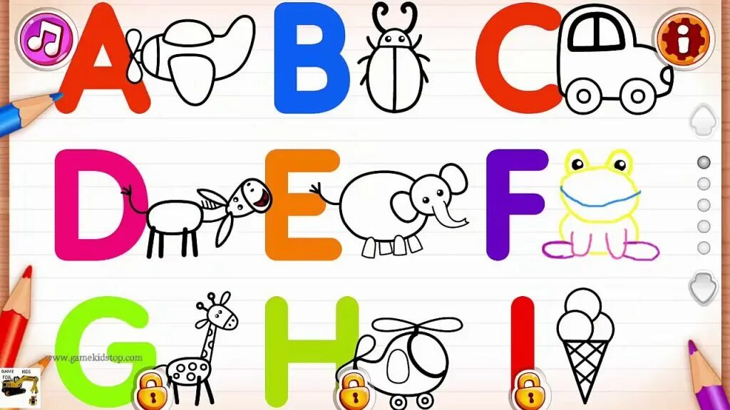 Learn letters