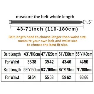 Drizzte Mens Plus Size 120 140 160 180CM Belts Black Elastic Belt Mens Stre...