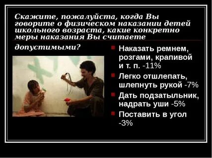 Больно ли ремнем