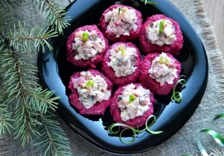 Шарики под шубой