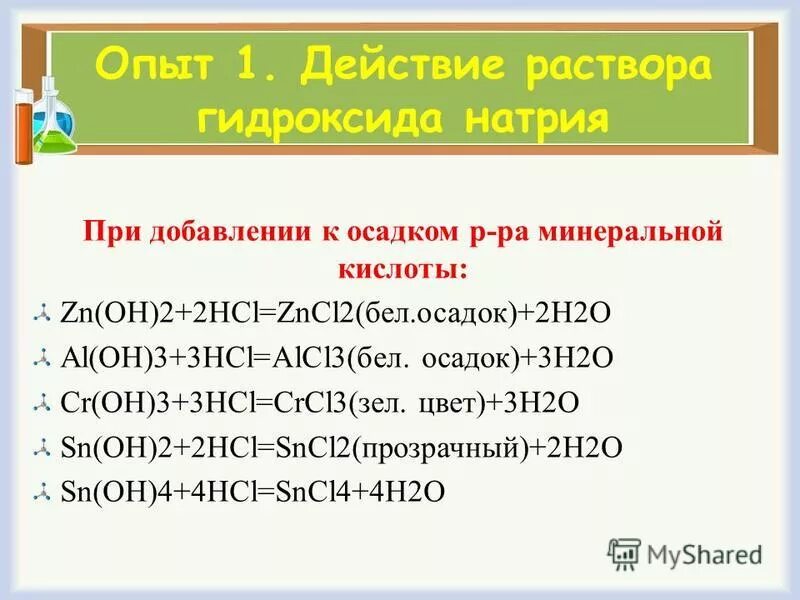 Уксусная кислота zn