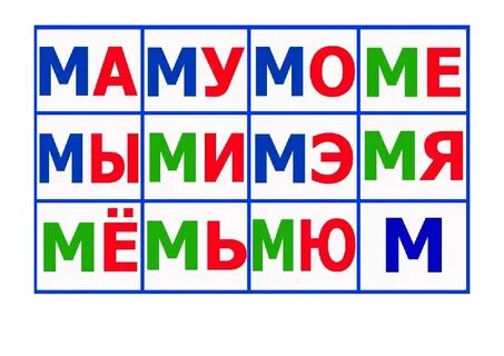 Умел слоги