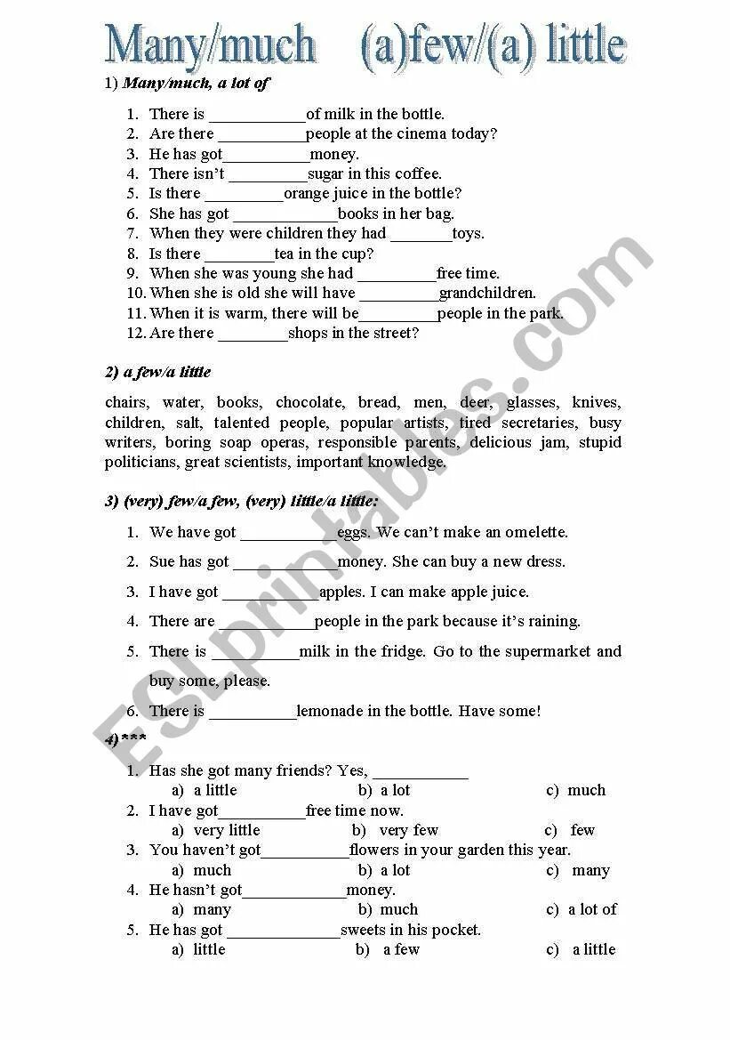 Few a few little a little. Quantifiers Worksheet 2 many much a few a little some any ответы. A few a little упражнения. Much many few little упражнения. Тест much many 5 класс