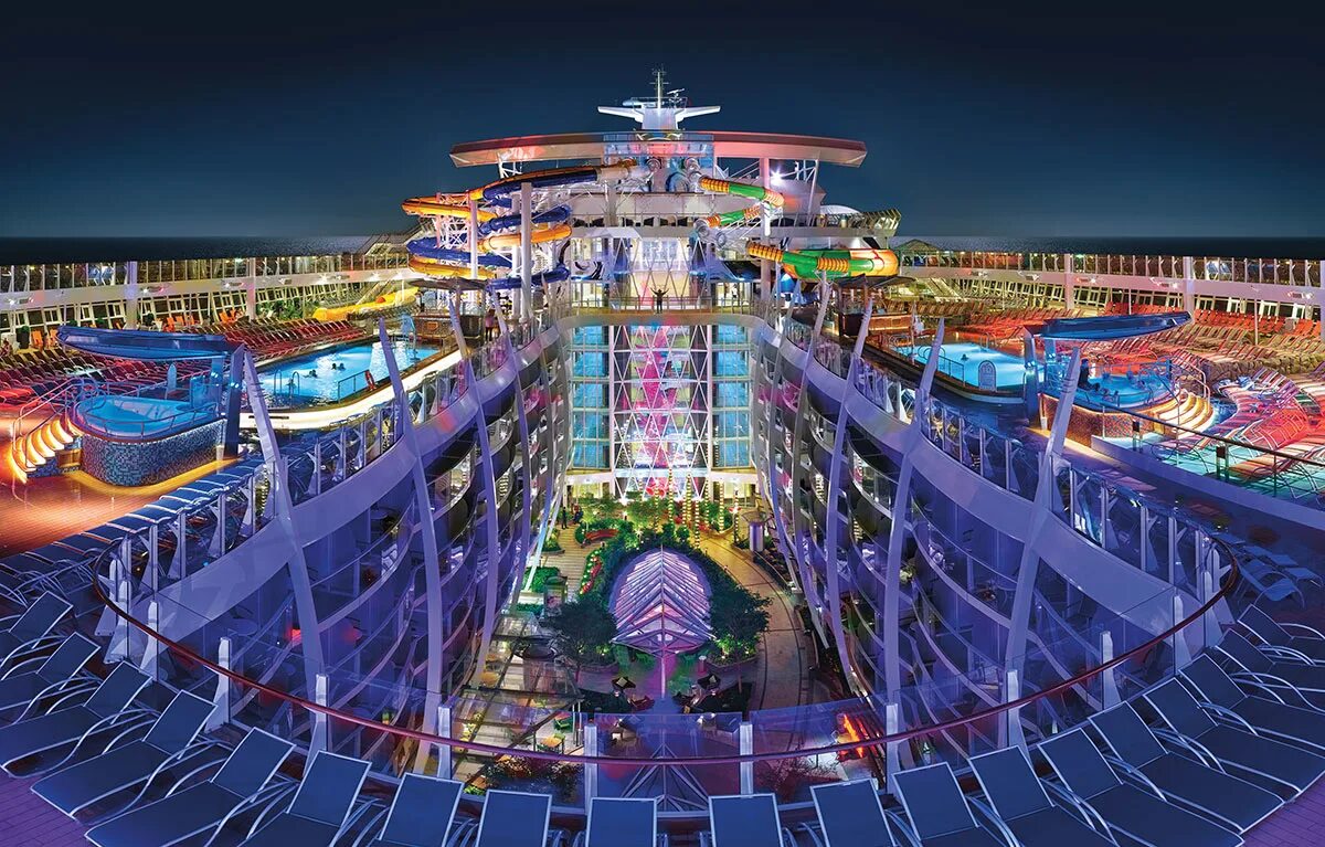 The better seas. Royal caribbean симфония морей.. лайнер «symphony of the seas» (симфония морей). роял карибиан гармония морей. круизный корабль гармония морей.