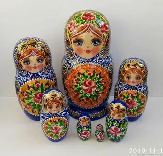 Богородская игрушка матрешка