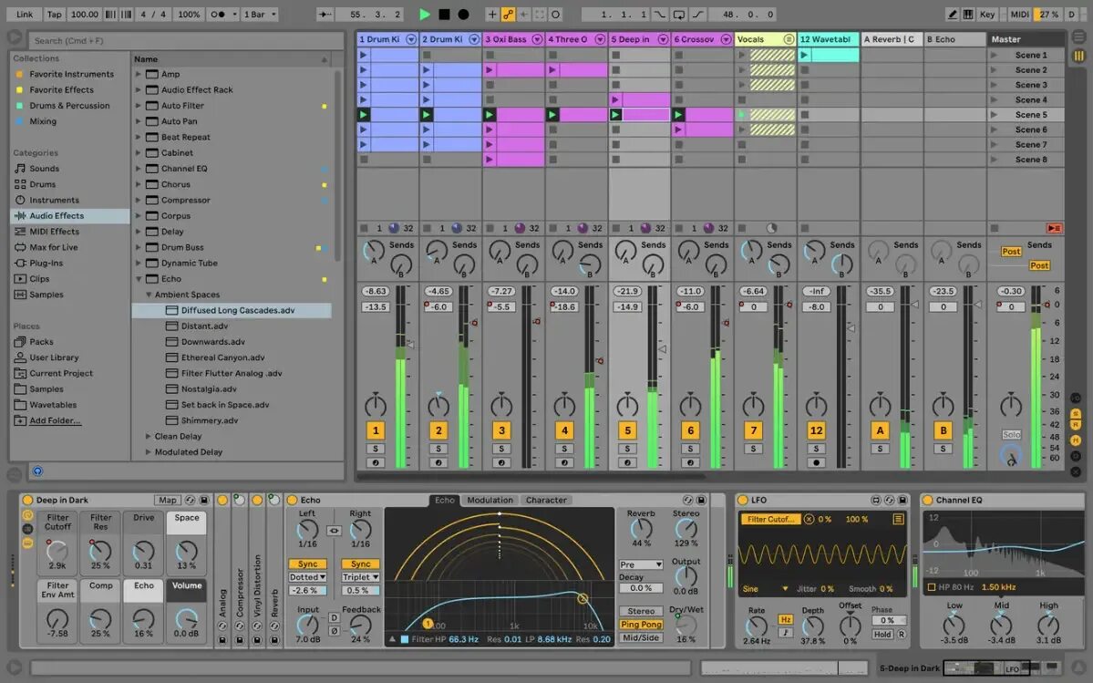 Best able. Аблетон 10. ableton live 10 интерфейс. ableton live 11 10. daw ableton live 11.