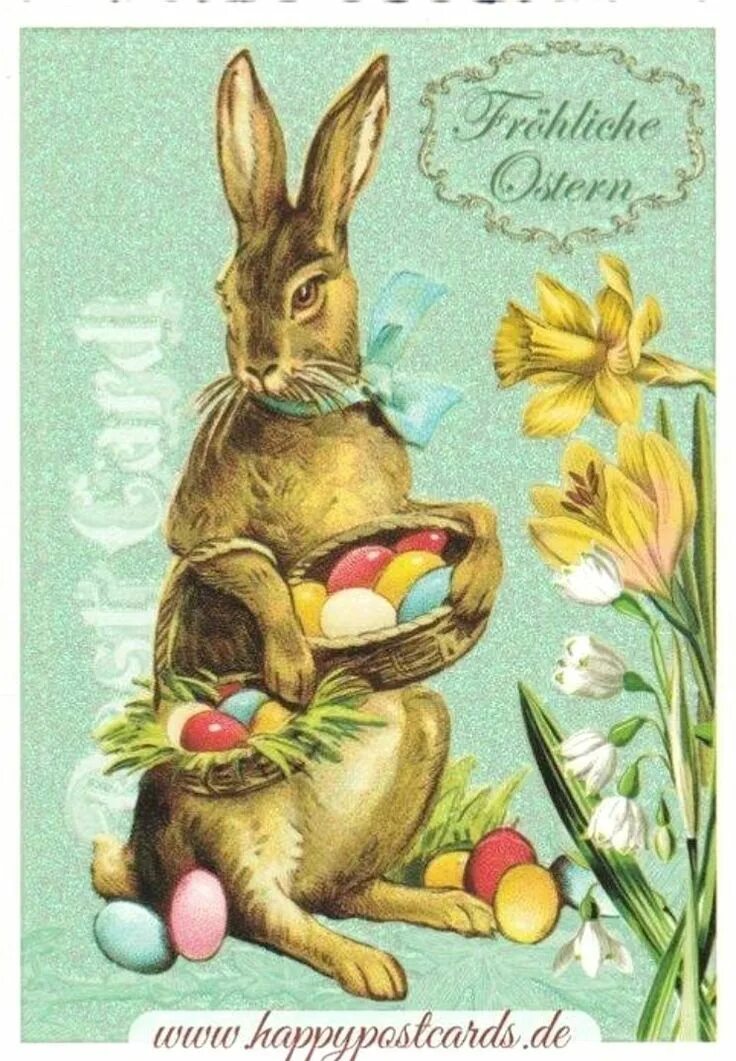 Пасхальная открытка Frohe Ostern. Ostern открытки. Frohe Ostern открытки ретро. Открытки с Пасхой для немцев.