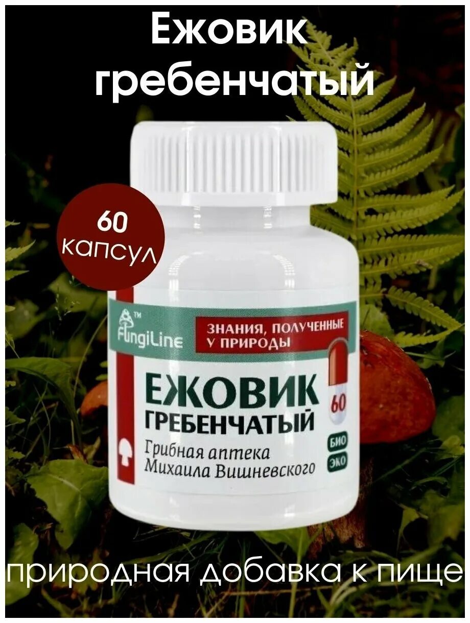 Ежовик гребенчатый капсулы отзывы. Ежовик гребенчатый в капсулах. Грибная аптека Михаила Вишневского. Аптека Вишневского грибы. Ежевик гребенчатый капсулы грибная аптека Михаила Вишневского.