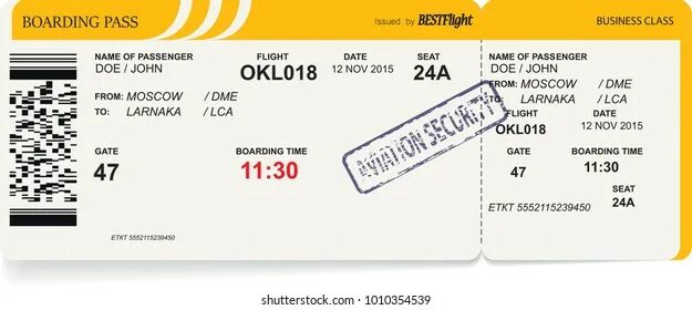 Airline Ticket Invitation Stok Vektörler, Görseller ve Vektör Sanatı Shutterstoc