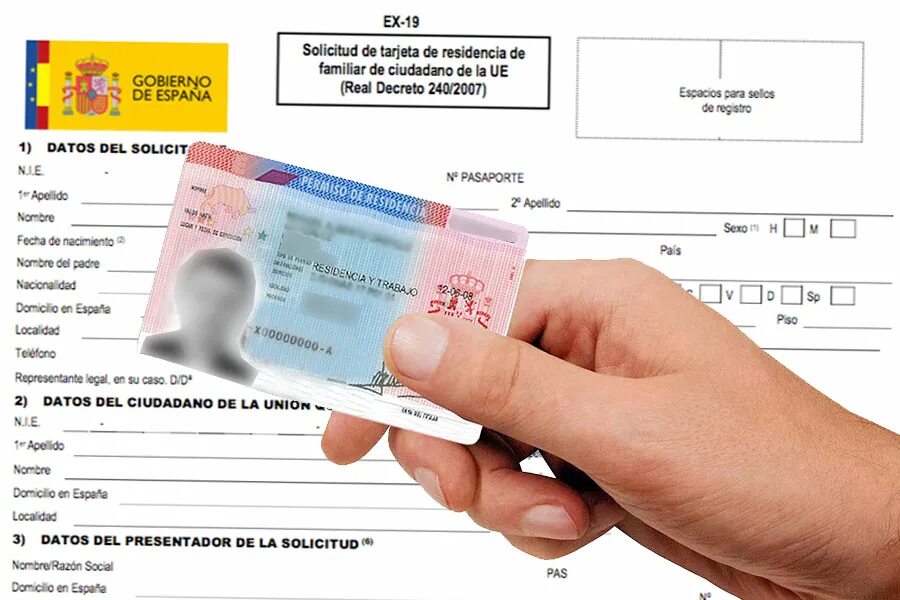 Продление внж испании. Внж испании. карта внж испании. permiso de residencia в испании. внж испании как выглядит.