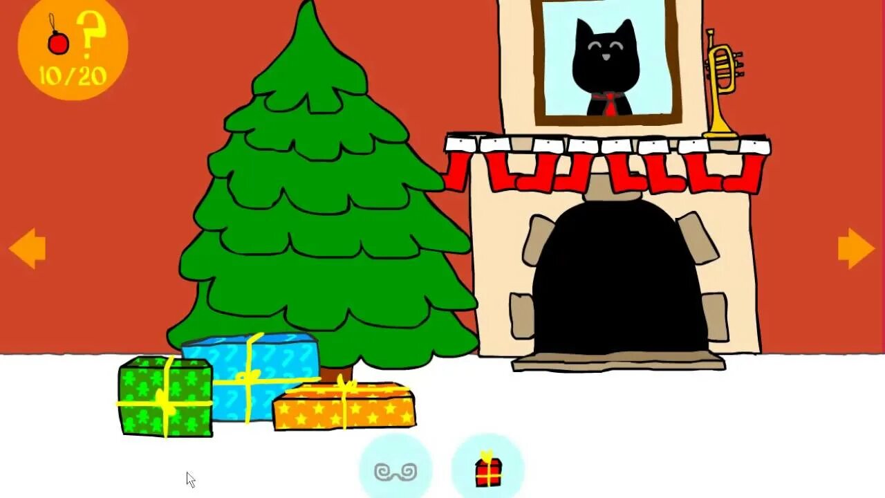 Christmas Cat game. Найти Рождественского котика. Cartoon Cat прохождение. Прохождение Факерман Рождество. Red cat прохождение