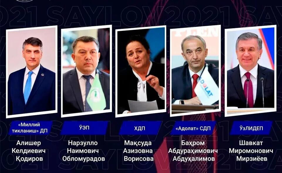 Выборы кандидаты Узбекистан. Выборы президента кандидаты.