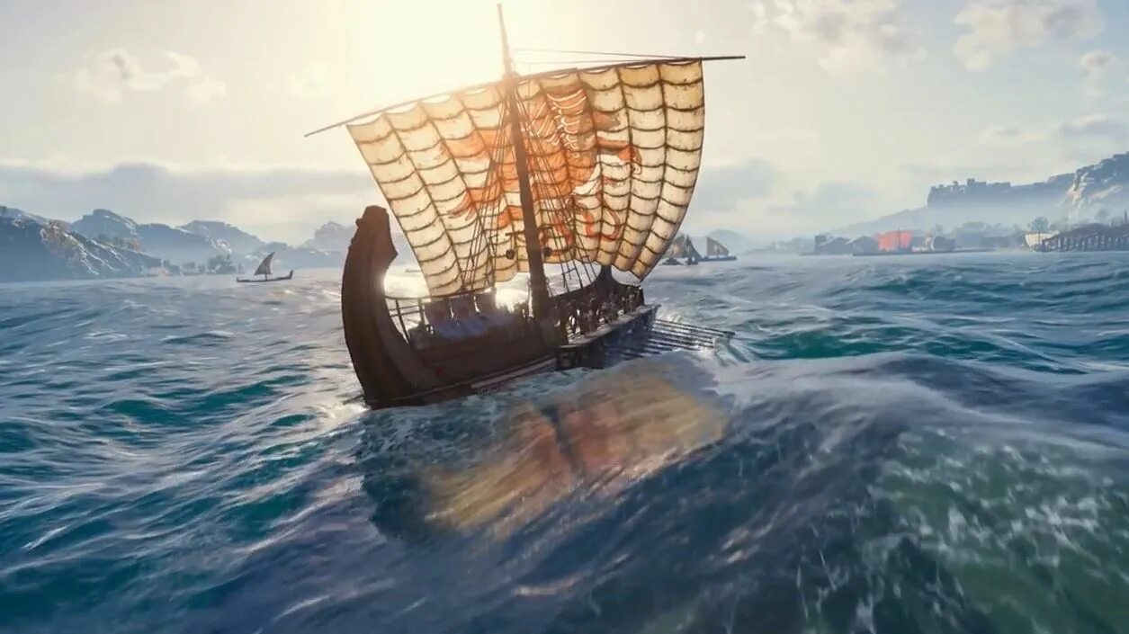 Ассасин крид одиссея корабли. Assassin's Creed Odyssey корабли. Корабль Одиссея. Ассасин Крид Одиссея корабль. Одиссей на корабле.