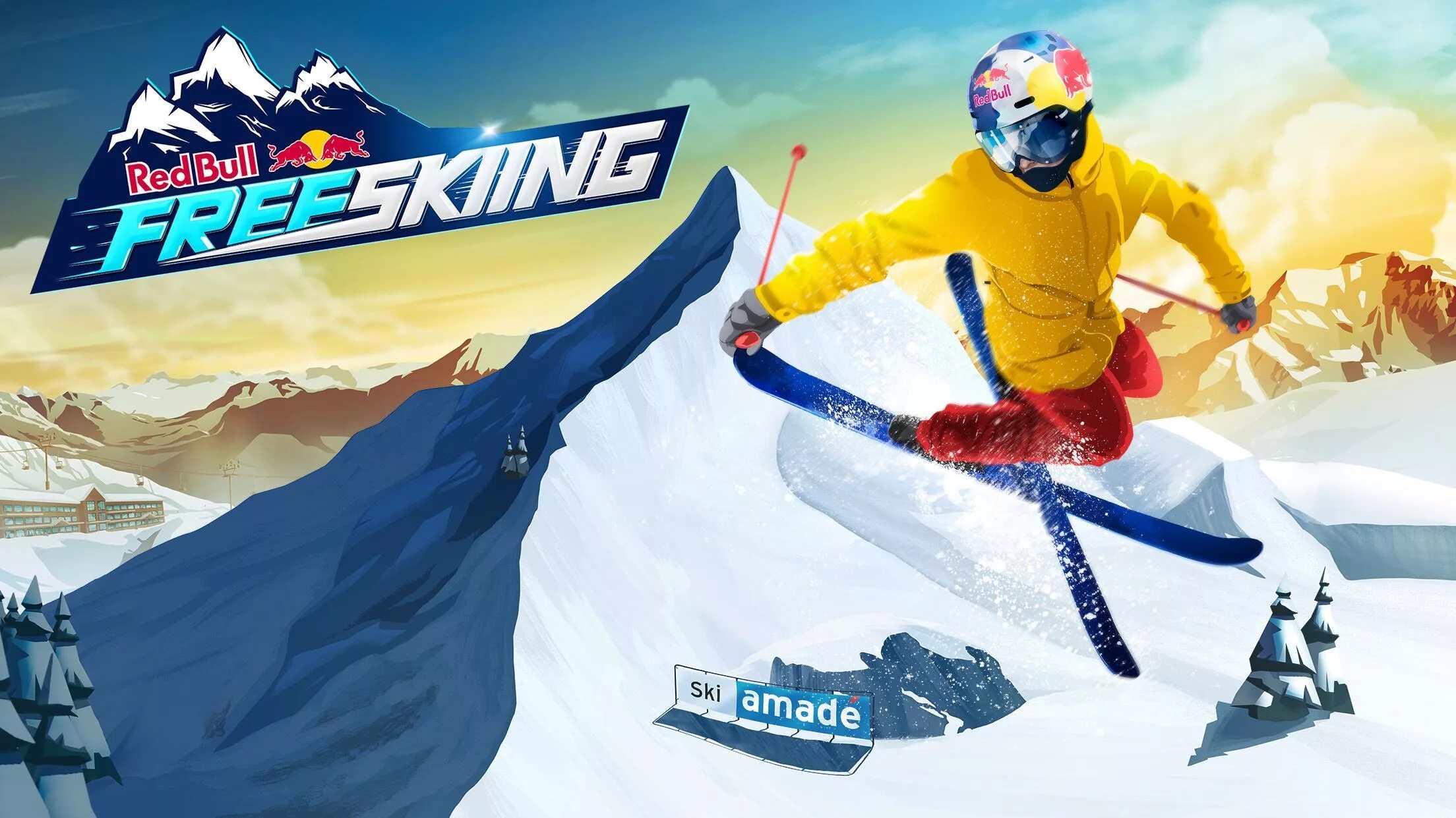 Горнолыжный баннер. Red bull Ski. Горные лыжи ред Булл. Баннер лыжи. Skiing приложение