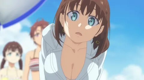 Getsuyoubi no Tawawa BD Bonus Bounces Around on the Beach.