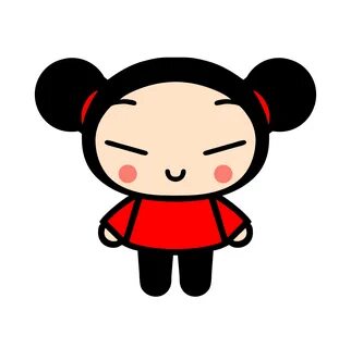 Pucca coloring page.