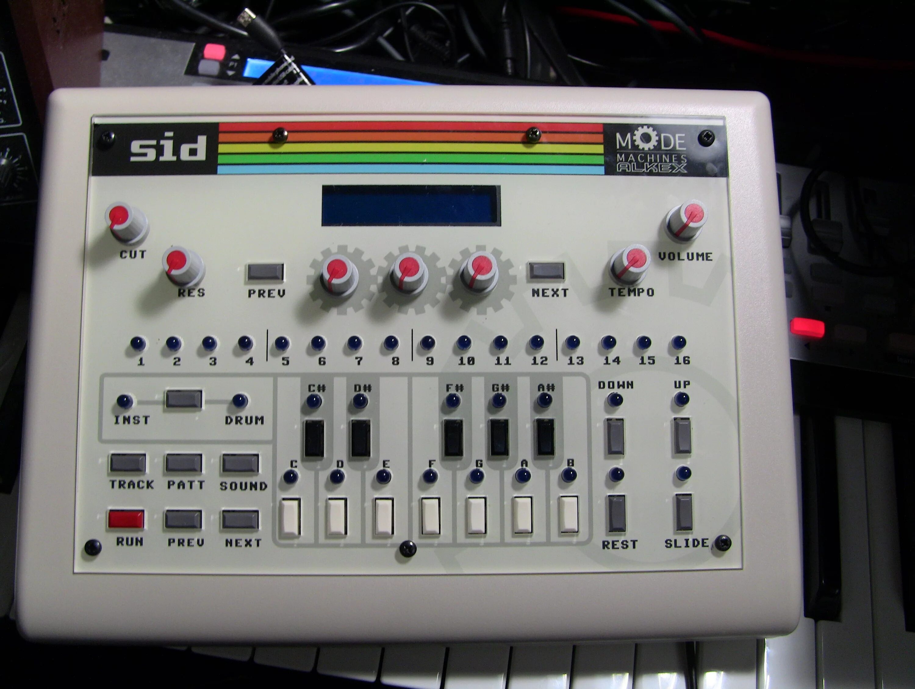 Sid801a. Sid300. Microtel MCT-888sid. Record making - Stoned Mode Machine. Machine mode