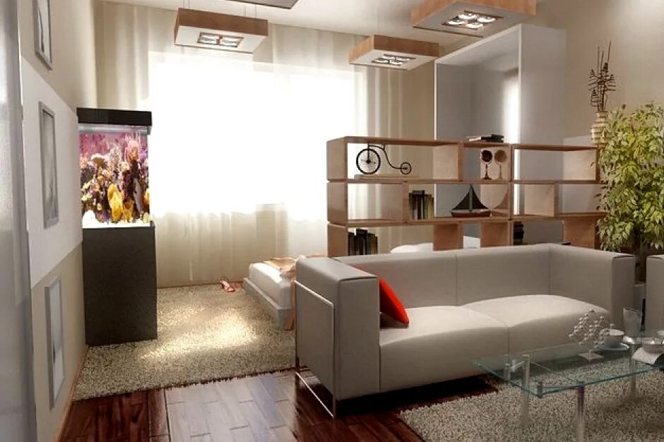 Гостиная кабинет зонирование. Гостиная-спальня 15м2 икея. Спальня гостиная. Зонирование гостиной. Интерьер спальни-гостиной.