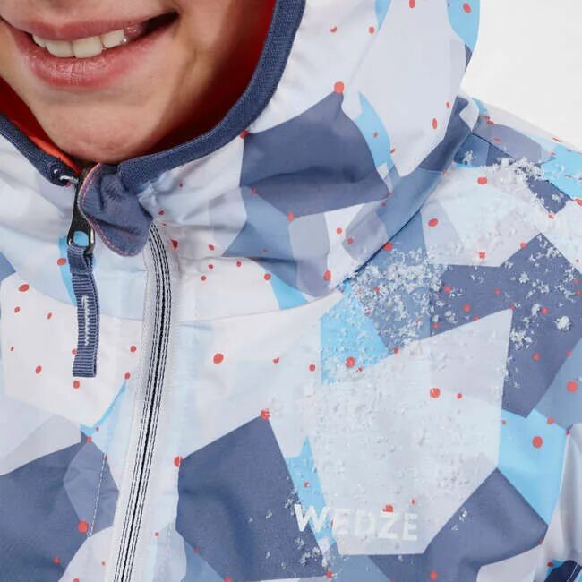 Weedze children's Ski Jacket warm Reverse 100 - Coral and Blue. Одежда фирмы Reverse warm.