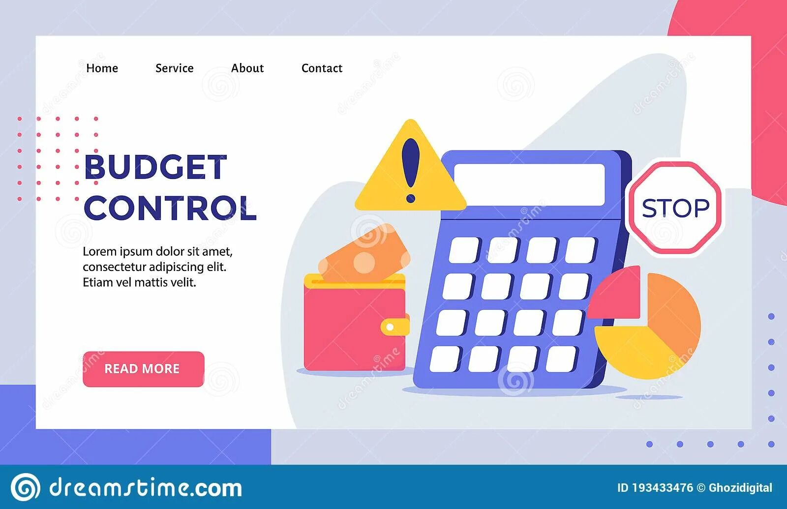 Budget Control. Лендинг с калькулятором. Бюджет вектор. Budget Control image. Мой бюджет контроль денег