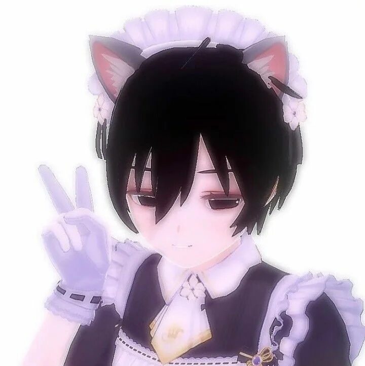 Cat boy cat day. Кошка горничная. cat boy maid.