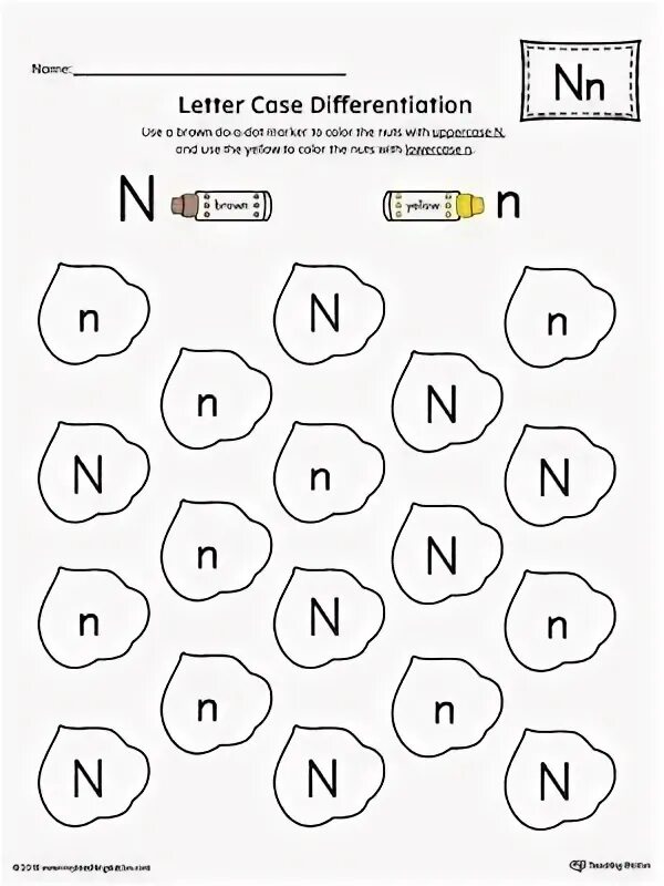Find letter n