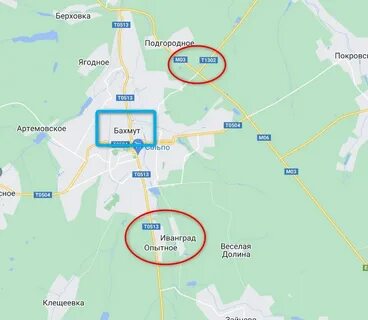 Опытное на карте
