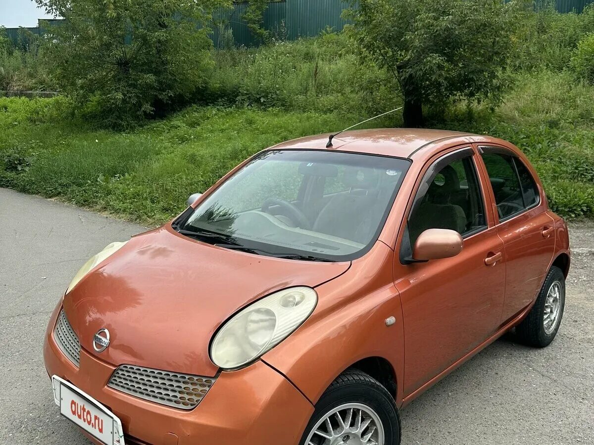 Автомобиль ниссан марч фото Купить б/у Nissan March III (K12) 1.2 AT (90 л.с.) бензин автомат в Краснодаре: