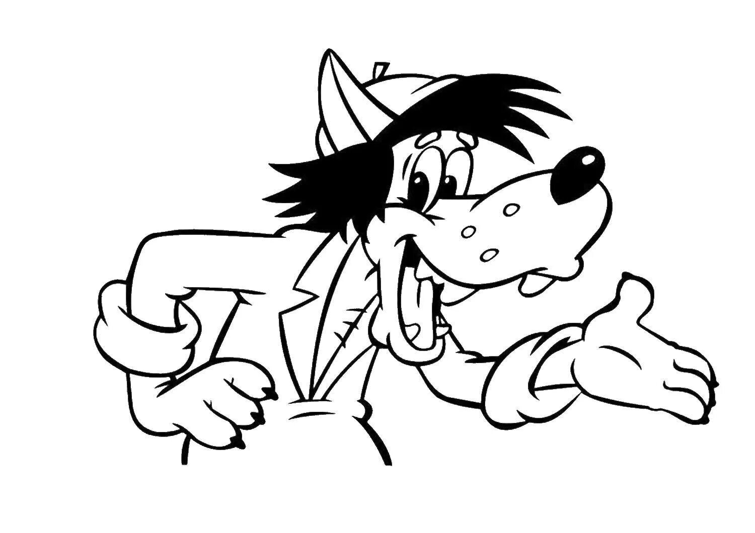 Нарисовать волка мультика. Волк ну погоди раскраска. разукрашка волка с ну погоди. раскраска волк погоди. волк раскраска для детей.