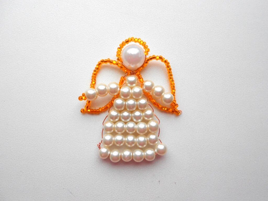 ангелочек из бисера для начинающих. плоский ангелочек из бисера. ангелочек из бисера для начинающих. схема ангелочка из бисера для начинающих. ангелочек из бисера для начинающих.