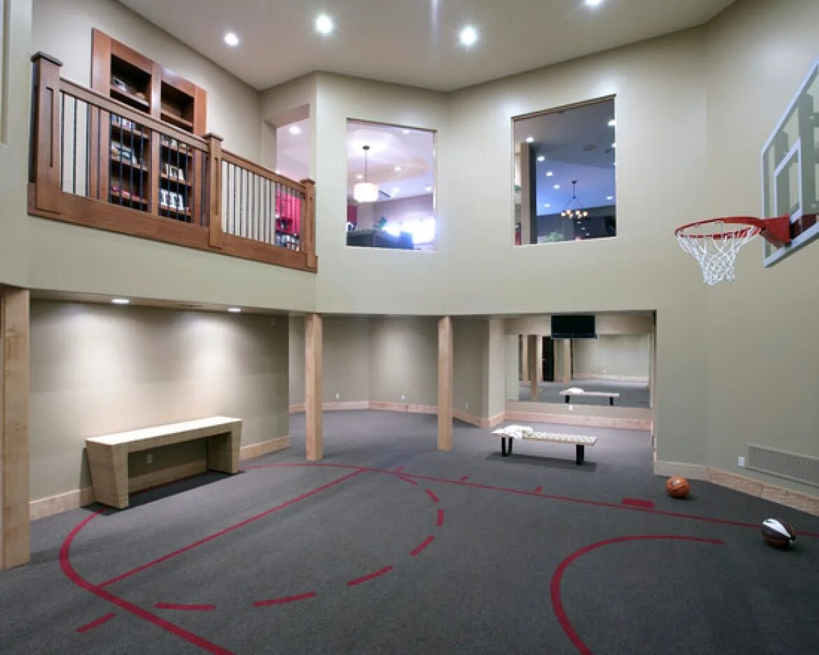 Второй этаж в школе. Дизайн спортзала. Спортивный интерьер. Баскетбольная площадка спортзал. Баскетбольный зал в доме.