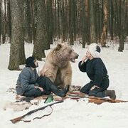 Медведь Степан и его жизнь в русской семье - Zefirka
