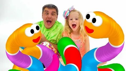 Включи настя и папа на русском языке