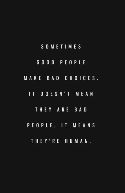 Make the bad. Make the bad