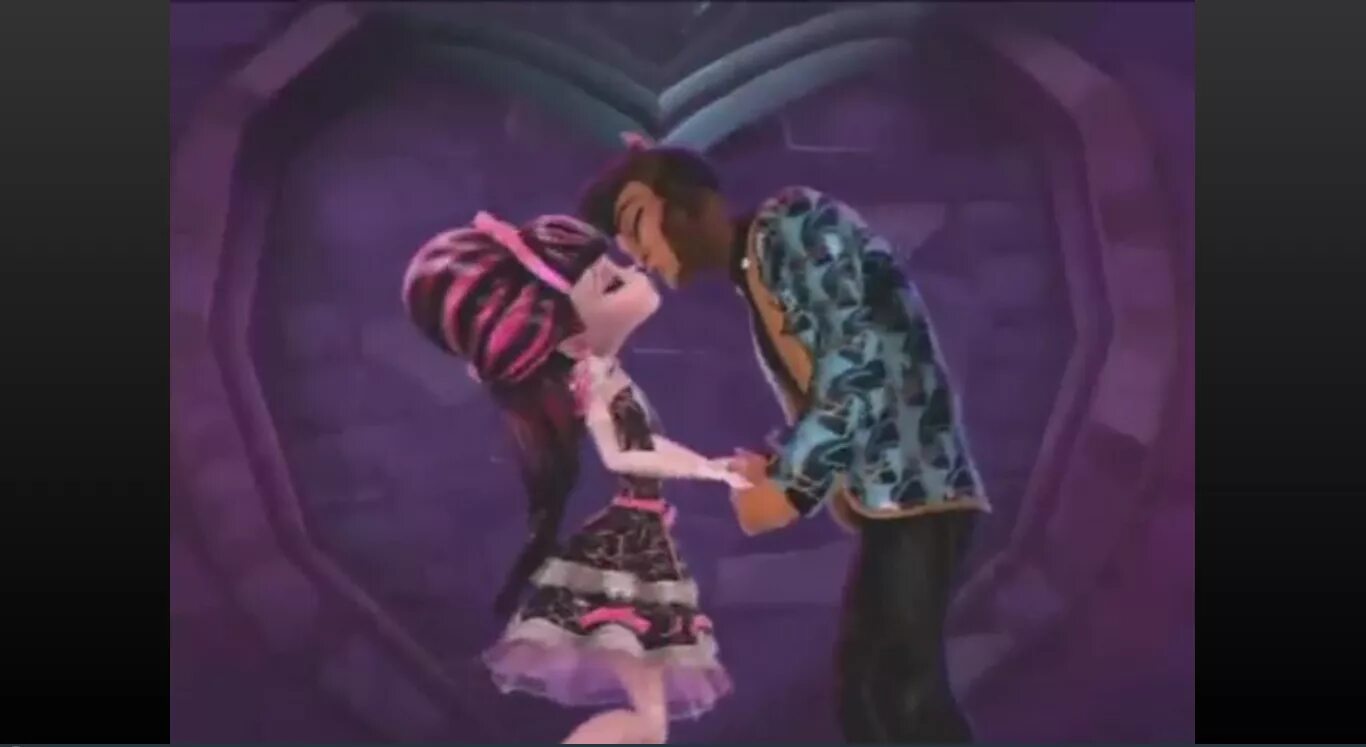 монстер хай дракулаура и клод. школу монстров любовь. рошель гойл и гаррот. школу монстров любовь. дракулаура монстер хай 3д.