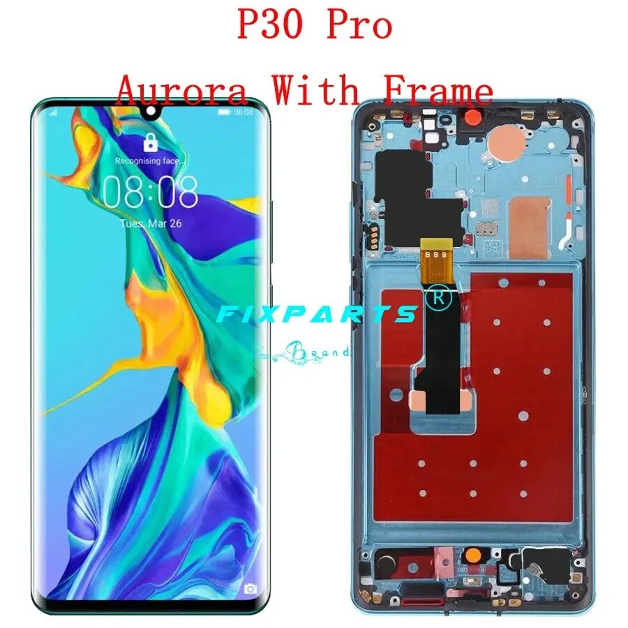 P30 pro экран. Huawei p30 Pro дисплей водопад. Vog l29 Huawei дисплей оригинал. Дисплей Huawei p30 Aurora. Huawei ele-l29 дисплей.