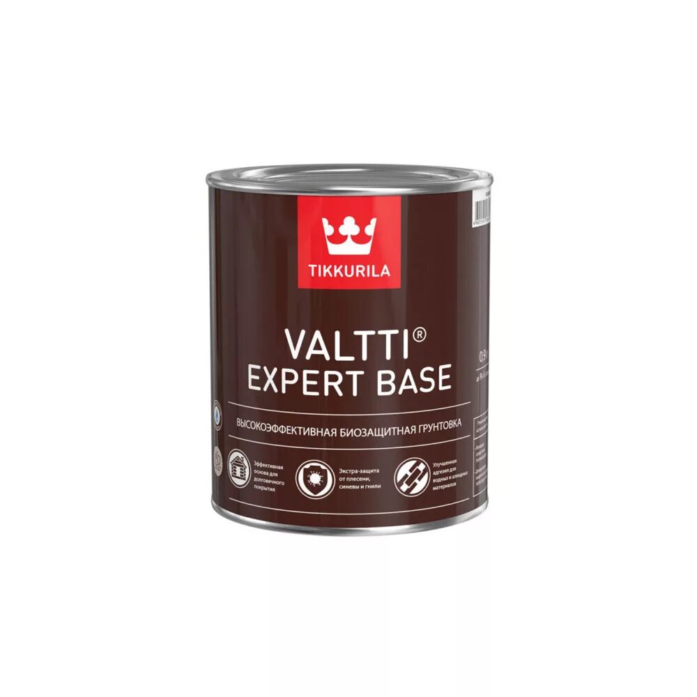 Антисептик грунтовочный valtti expert base 9л. "tikkurila" антисептик грунтовочный valtti expert base 2,7л 700009579. "tikkurila" антисептик грунтовочный valtti expert base 0,9л (6шт/уп) 700009578. Грунтовка тиккурила валтти эксперт про. "tikkurila" антисептик valtti expert akva ep 9.