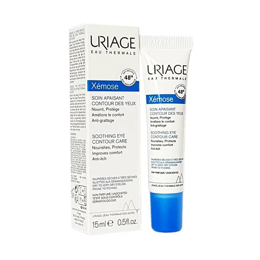 Uriage xemose отзывы. Урьяж ксемоз контур глаз. uriage eau thermale xemose для глаз. урьяж ксемоз baume oleo apaisant anti grattage. ксемоз sos.