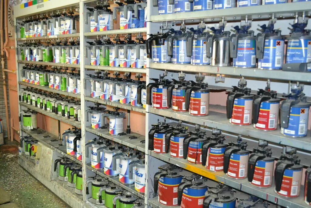 магазины подбора краски